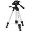 Firecore Elevator Tripod for Laser Levels, Aluminum Tripod with Pan Handle, 4-Stage Telescopic Elevator, Lightweight, 1/4" Screw, Mini Tripod for Lase