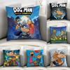 Comic Cartoon D-Dogmans Pillow Case Sofa Decorative Home Double-sided Print Plush Square Throw Pillow Covers Cushion Decor Cover