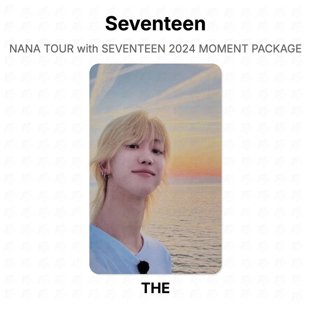 Seventeen NANA TOUR с SEVENTEEN 2024 MOMENT PACKAGE Официальная фотокарточка
