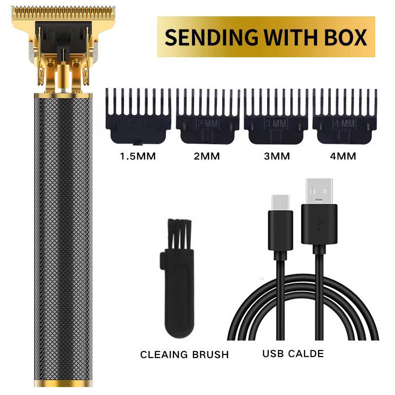 Электрическая машинка для стрижки волос T9 Cross-Border для лысых и жирных голов с бритвой Carving
