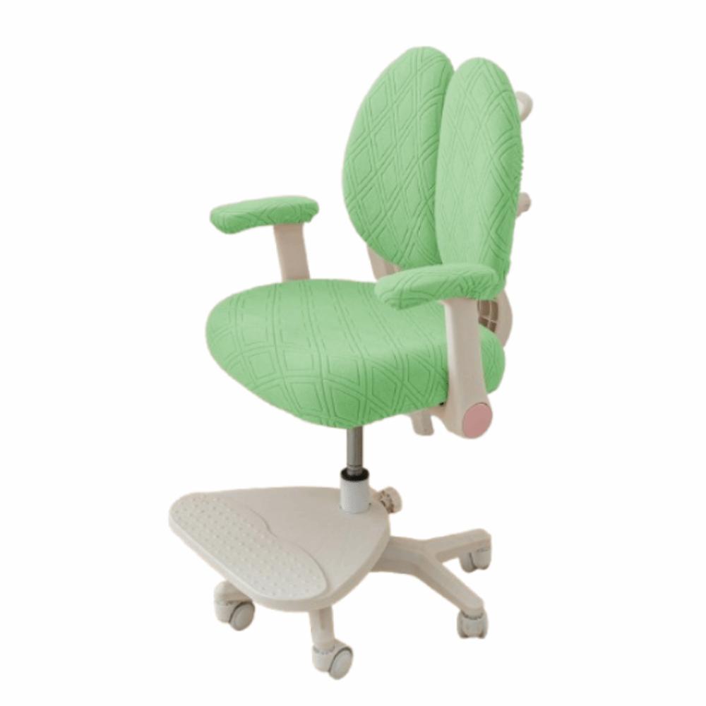 Водонепроницаемая вращающаяся накидка на стул Эластичная Защитная от грязи Накидка на детский стул Двойная спинка Дышащая Эластичная Защита сиденья