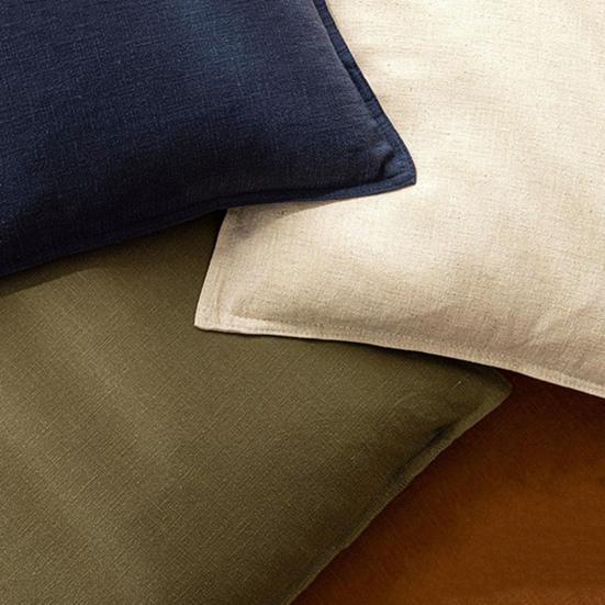 Наволочка Чистый цвет в стиле бохо с широкими полями для домашнего офиса, вечеринки, декора спальни