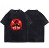 One Piece Luffy Anime Printed Tshirt Mens and Womens Washed Tshirt High Quality Vintage Cotton Tshirt Harajuku YK Top