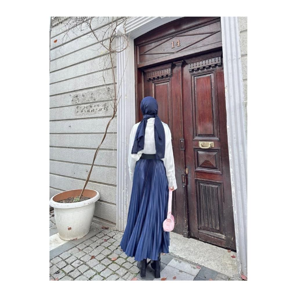 Плиссированная юбка в хиджабе