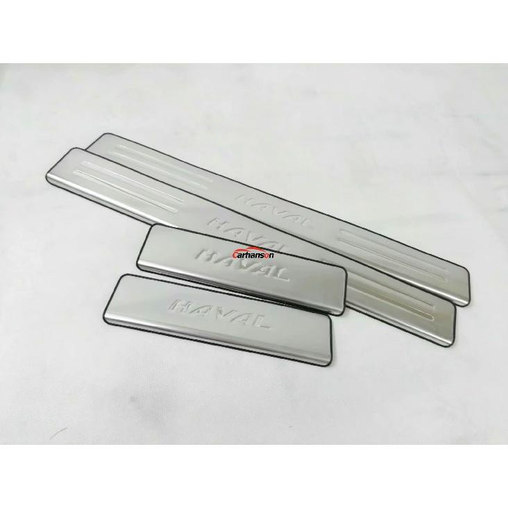 Для автомобильных аксессуаров Haval H6, защита для порогов из нержавеющей стали, чехол для педали, Стайлинг, наклейка, отделка 2017 