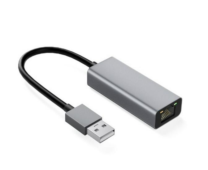 100-метровый гигабитный USB-адаптер Ethernet, USB в RJ45, без драйверов, с портом Type-C