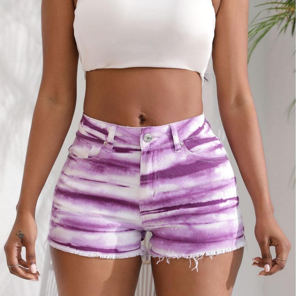 Повседневные джинсовые шорты с принтом нового нишевого дизайна