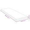 Wall Shelf 60x20x1.5 cm Bamboo