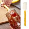 Multi-functional Silicone Butter Knife Scraper High Temperature Resistant Elbow Stirring Stick Can Opener Baking Jam Spatula