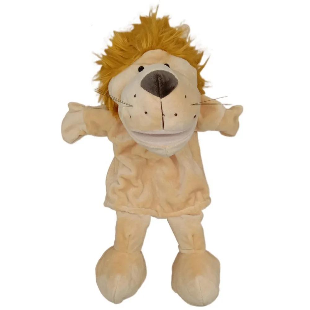Jungle Animals Animal Hand Puppet Appease Toys Early Education Plush Hand Doll Lion Elephant Pig Stuffed Animals