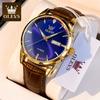 6629 With Gift Box Luxury Fashion Automatic Mechanical Watch Waterproof Noble Luminous Elegant Couple Watch