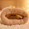 Warm Cat Sleeping Bag Soft Cat Bed Comfortable Tunnel Cat Nest Closed Pet House for Cats Lovely Cat Nest Cat Accessories
