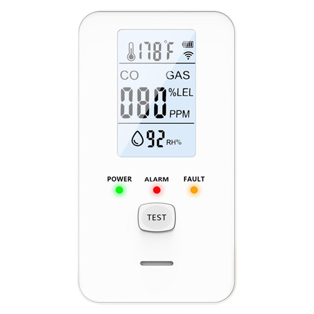 4-in-1 Detector With HD Screen, Home, Apartment, Hotel, Camping RV
