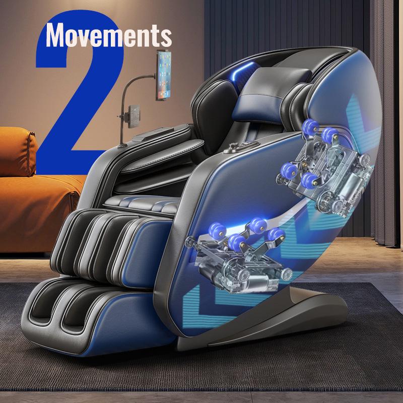 Luxury Dual Core Zero Gravity Massage Chair for Home Use