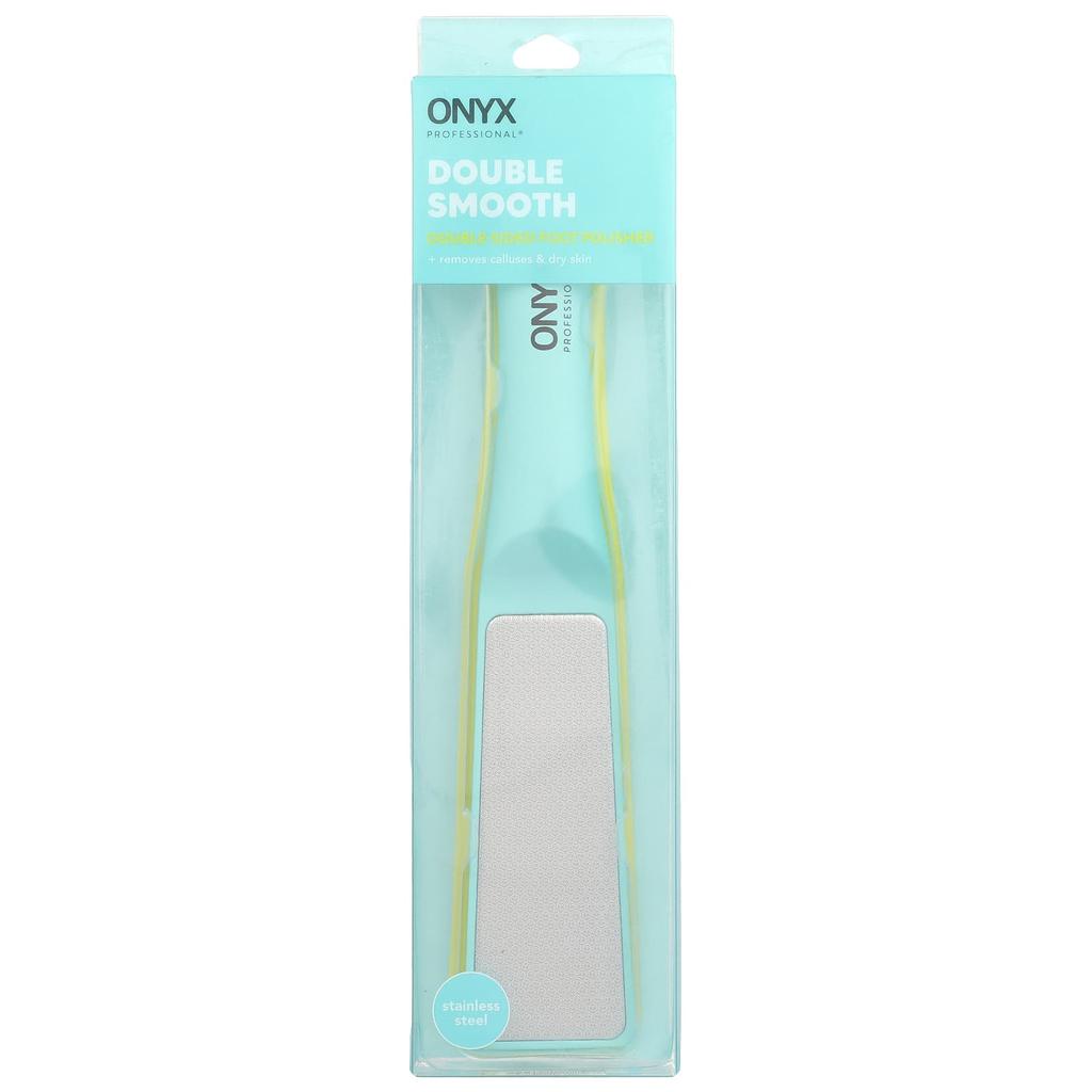 Onyx Professional, Double Smooth, двухсторонняя полировальная машинка для ног, 1 шт.
