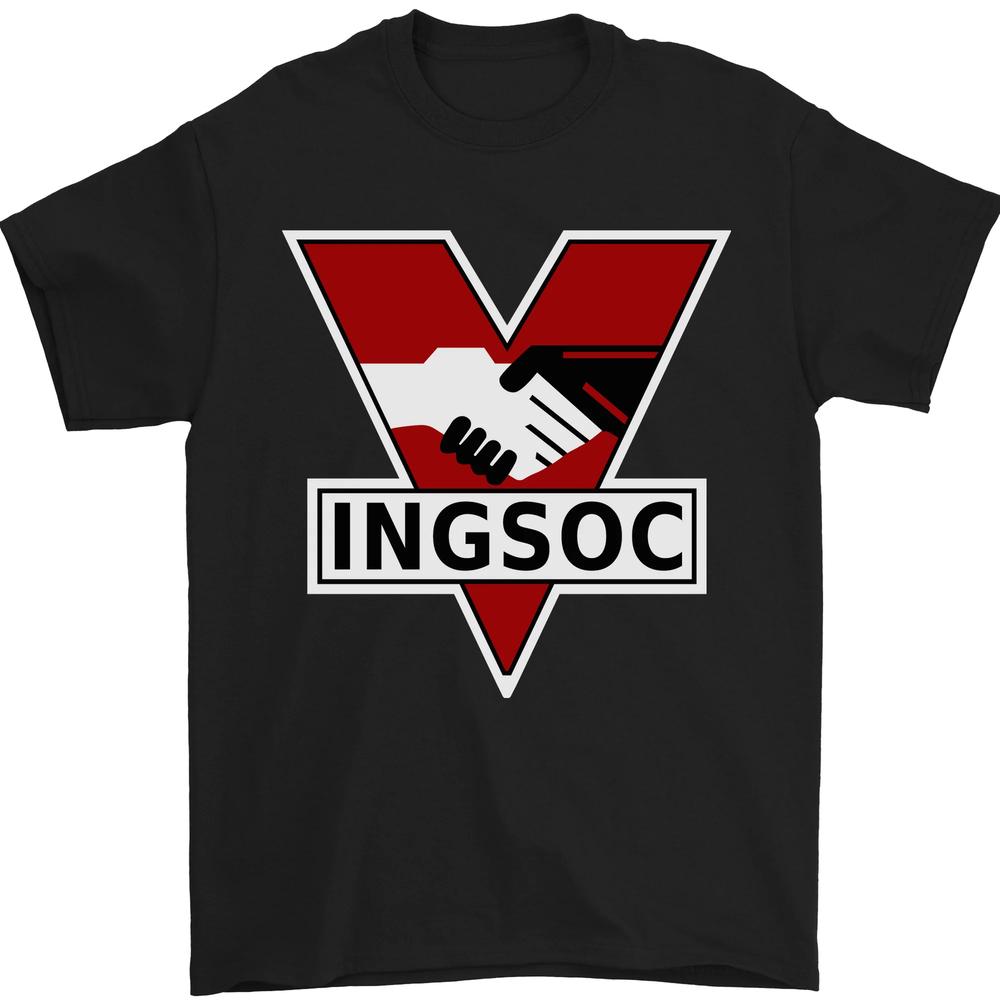 Футболка унисекс INGSOC Джордж Оруэлл «Английский социализм 1994»
