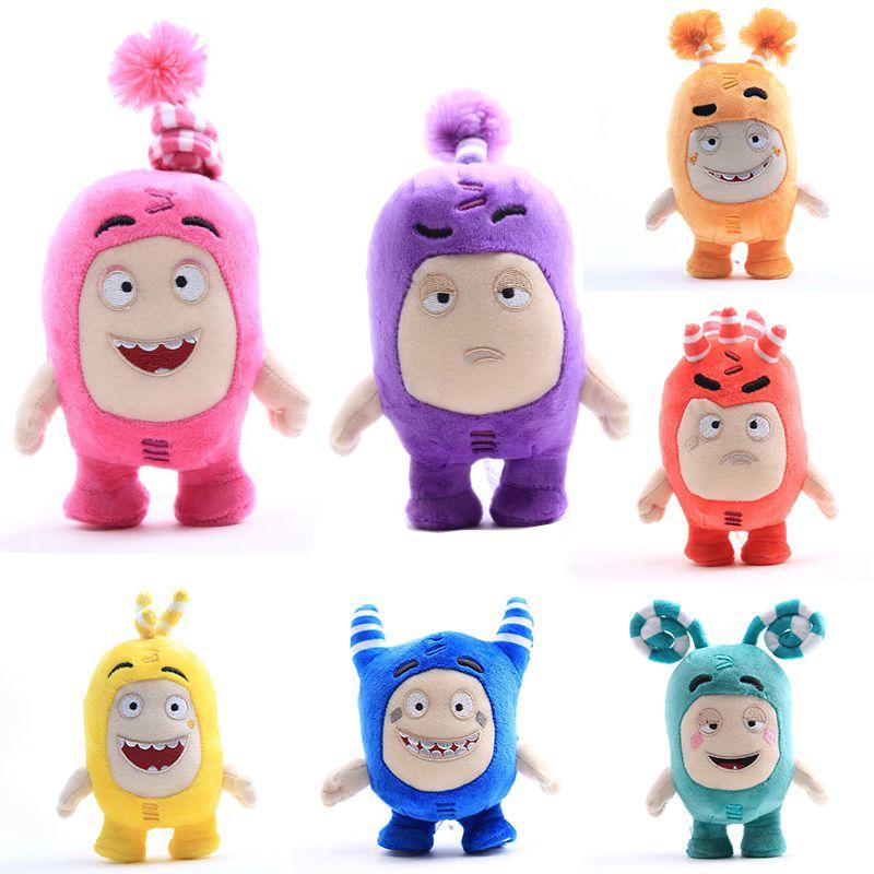 Oddbods 18см Плюшевая Мягкая Игрушка Ньют Бабблз Пого Зи Джефф Фьюз Слик Для Уютного Комфорта