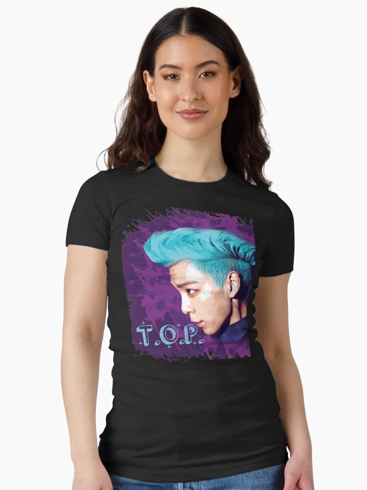 G-Dragon T.O.P ~ Приталенная футболка Big Bang
