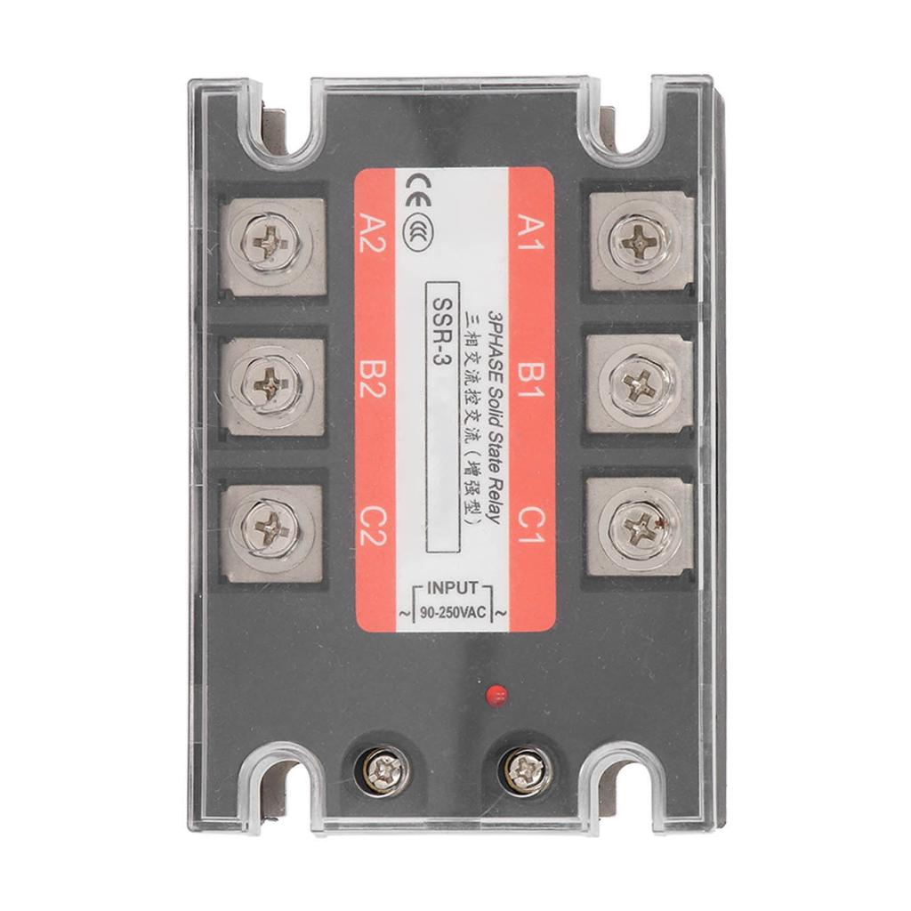 3-фазное твердотельное реле с защитой от помех переменного тока для вентилятора Lightning 150A 480V