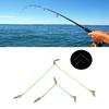 10 шт. Рыболовный балансировочный кронштейн из нержавеющей стали со светящейся трубкой, противозапутывающиеся бумы с вертлюгом и крючком, коннектор для приманки