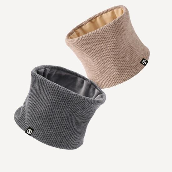 3Pcs/Set Winter Hat Scarf Gloves Set Striped Print Thickened Velvet