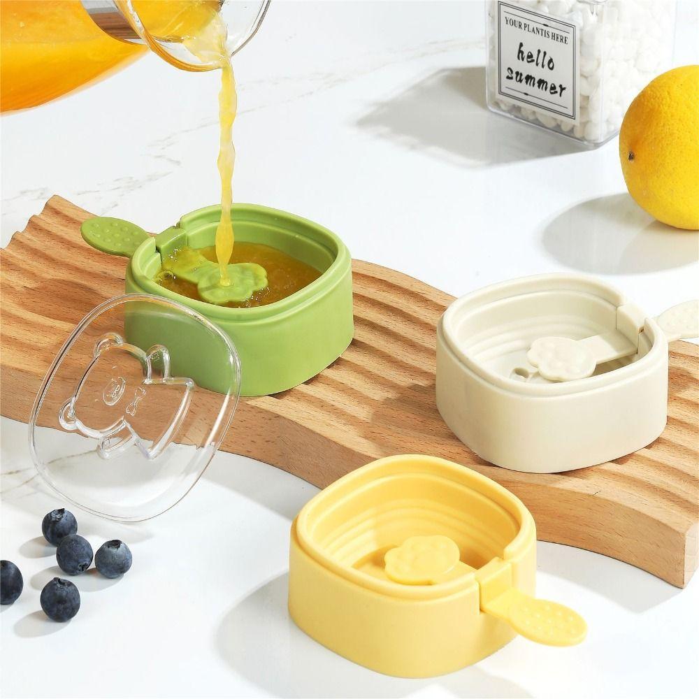 1/2/3PCS New Food Grade Ice Cream Mold Portable Cartoon Popsicle Molds DIY Homemade Easy Release Ice Tray Summer