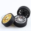 Zinc Zinc Alloy Wheel Rim Rubber Tire Keyring Simulation Tire Car Wheel Keychain Key Chain   Car Lover Gifts