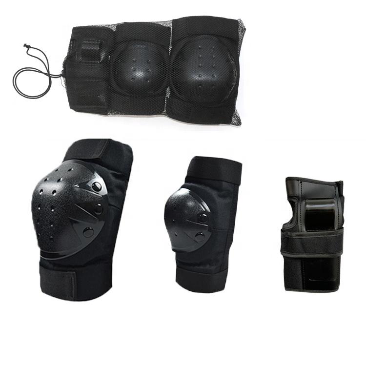 6 Pcs/set Elbow Knee Pads Helmet Wrist Guard Skateboard Multi Sports Protective Gear for Adult and Kids with Elbow & Knee Pads