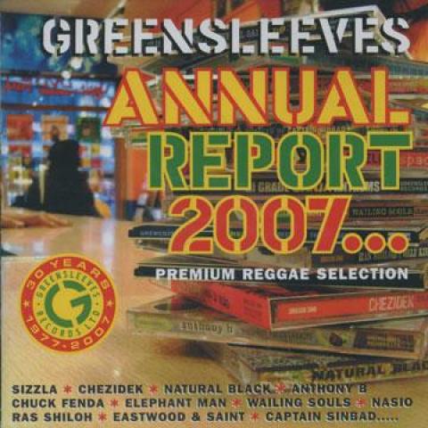 CD РАЗЛИЧНЫЕ - Ежегодный отчет 2007 GREZCD024 Greensleeves 2007 Великобритания Регги, Ска и Даб