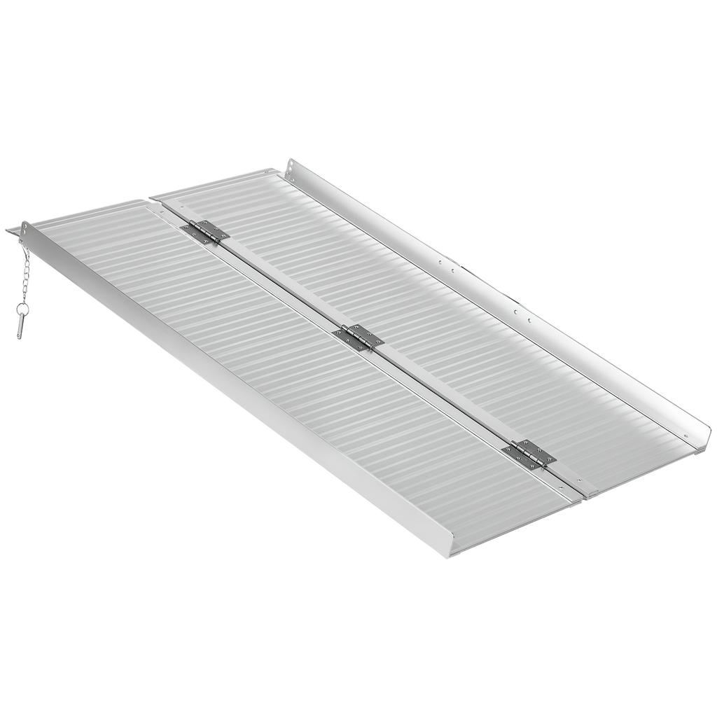 Folding Wheelchair Ramp, Non-Slip, 270 kg