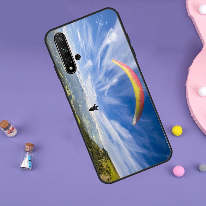 Спорт Парапланеризм Для Huawei Nova 7i 8i 11i 12i 12s 9 10 SE Y60 Y61 Y70 Y72 Y73 Y90 Y91 P20 P40 P30 Lite Чехол