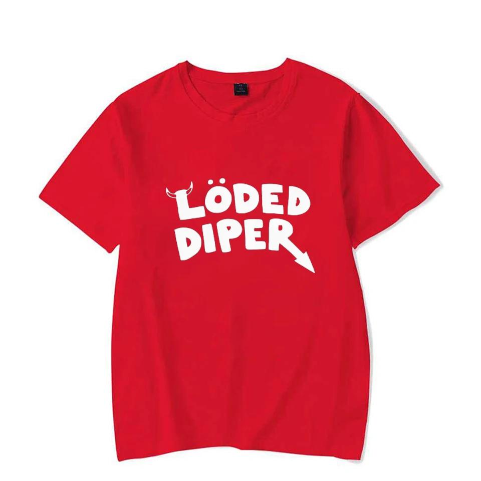 Interesting Clothes Loded Diper Diary Of A Wimp Kid Printed Unisex Unisex TShirt Summer Comfortable Breathable Oversize Couple Top