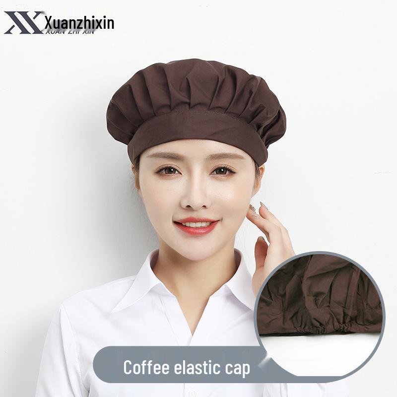 Xuan's Cotton Chef Hat: Unisex Dust & Food Cap for Workshop Hygiene
