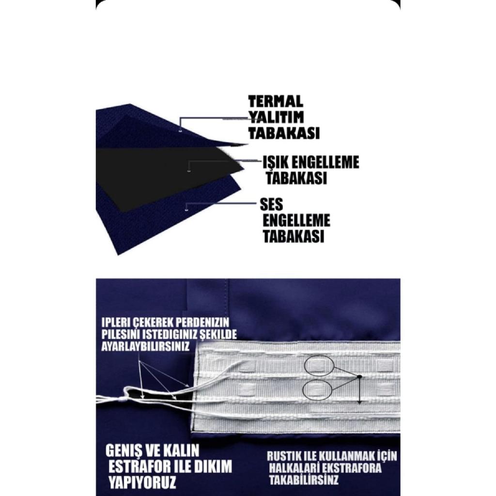 Issa Blackout Darkem Thermal Coffee Fund Curtain Single Wing