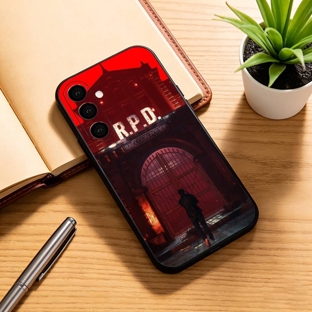 Чехол для телефона Resident Evil GAME для Samsung Galaxy A73, A72, A71, A70, A53, A52, A51, Мягкий силиконовый черный чехол