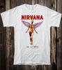 26 футболка Nirvana In Utero Тур Унисекс Короткий рукав Мужчины Женщины Подарок S-5XL HH0234 Унисекс Футболка