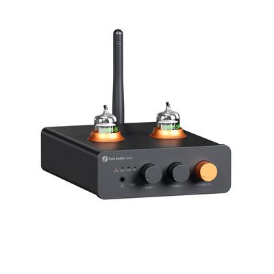 Fosi Audio GR40 Ламповый предусилитель с ЦАП Стереоусилитель для наушников Домашний аудио активный цифро-аналоговый аудиопреобразователь Вход предусилителя 3,5 мм