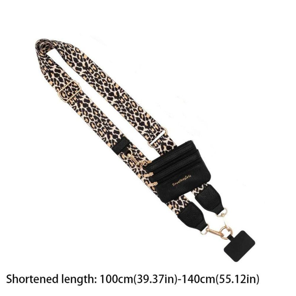 With Wallet Mobile Phone Strap With Zipper Pocket Phone Accessories Gifts Mobile Phone Organizer