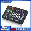 OBD2 для HUD Автомобильный проектор данных на лобовое стекло Цифровой спидометр Проектор скорости на лобовое стекло Превышение скорости Температура воды Обороты двигателя Расход топлива Сигнализация