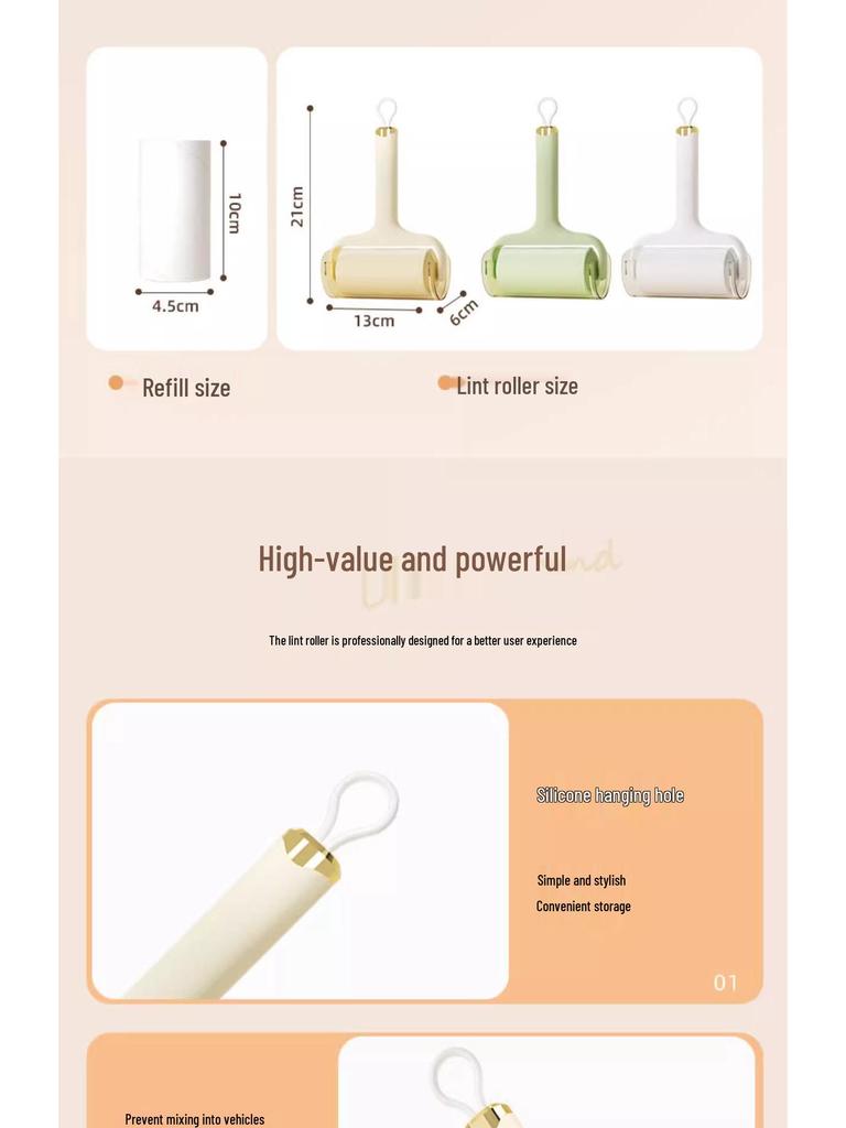 Щетка-ролик для удаления шерсти кошек и ворса со сменным барабаном для одежды и уборки дома