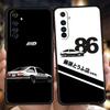 Чехол для телефона Initial D AE86 для Realme 8 9 Pro Plus 8i 9i 6 7 GT2 C21 C25 C3 C11 11 Pro 5G Plus Ударопрочный силиконовый чехол Capa Сумка