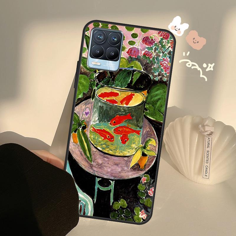 Художественная роспись Анри Матисса для OnePlus 10 Pro 9 Pro 8T Nord2 9R, чехол для Realme GT 2 Pro 7 8 GT Neo2 9i 8i C21, чехол