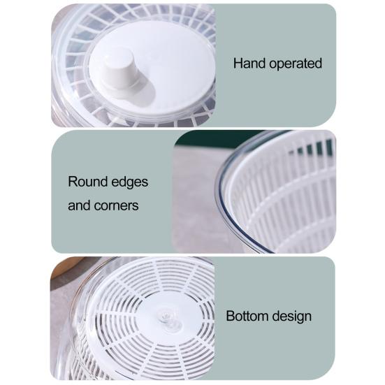 Сливная корзина, счетчик для салата, быстрый слив, многофункциональная сушилка для овощей большой емкости, стиральная машина для фруктов для дома