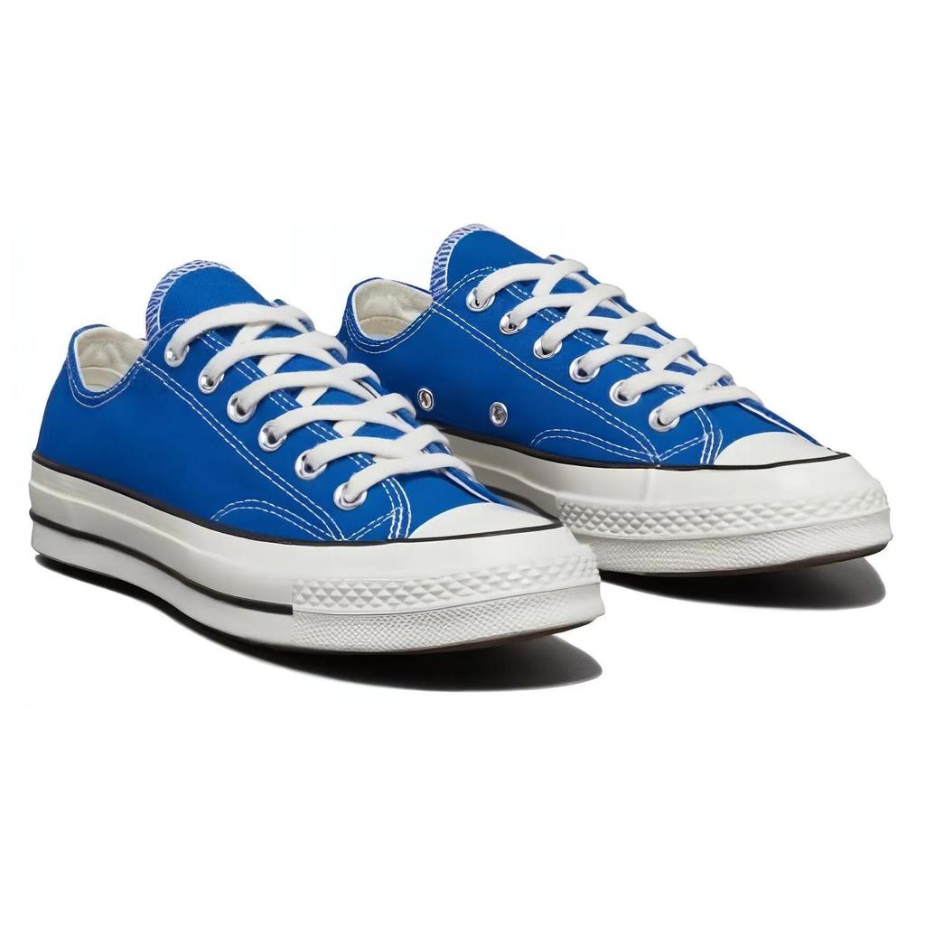 Converse Chuck 70 Taylor Abrasion Resistant Low top Canvas Shoes Unisex Blue White (Unisex) Canvas Shoes A11444C