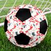 Christmas Theme Size 5 Soccer Ball, Suitable for Both Indoor and Outdoor Matches, a Gift Suitable for Everyone.