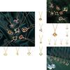 Impact Vision Genshin Element Pendant Necklace Metal Game Cosplay Decoration