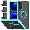 Матовый чехол Armor для Vivo V50 Lite 5G, чехол с кольцом-магнитом, подставка-держатель, противоударный чехол, Coque Fundas