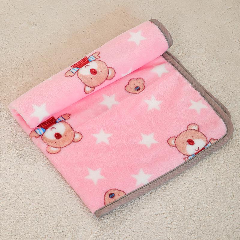 Всесезонный двухсторонний фланелевый коврик для домашних животных и одеяло для сна кошек