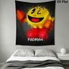 Pac-Man G Wall Hanging Printed Fabric Blanket Decorative Tapestries for Bedroom Living Room Home Decor