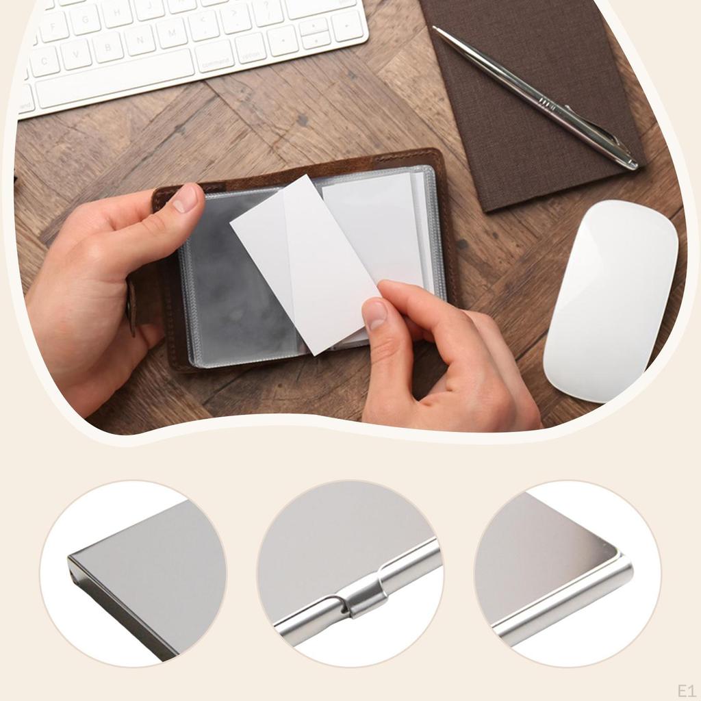 Футляр для визиток для мужчин и женщин, Универсальный, Портативный, Органайзер для подарков, Кошелек для визиток